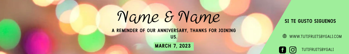 FAVOR FOR THAT BIG DAY