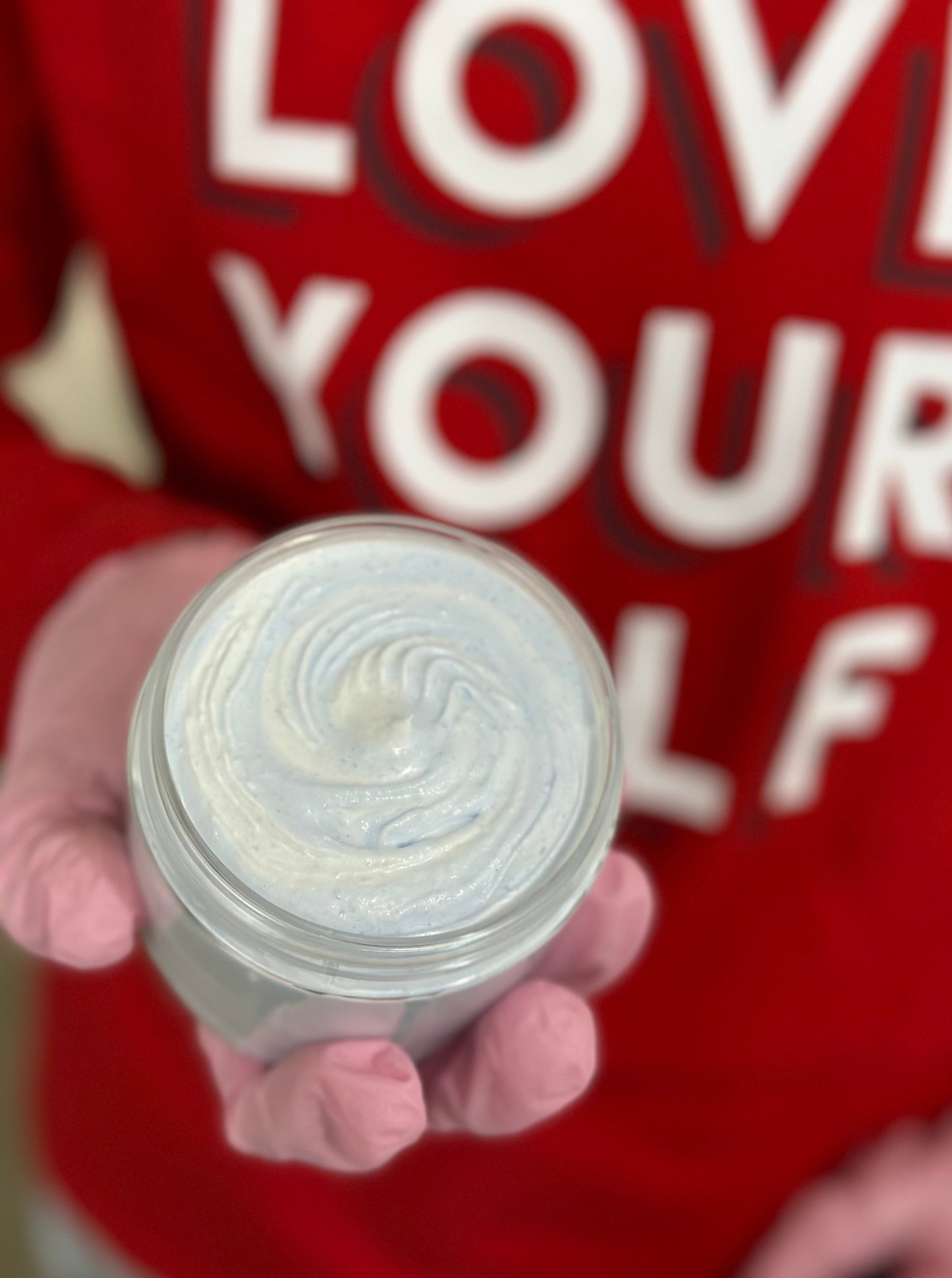 Whipped body butter