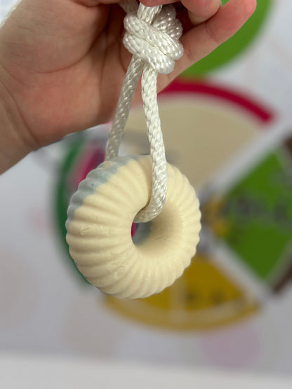 Jabón artesanal Soap-on-a-rope