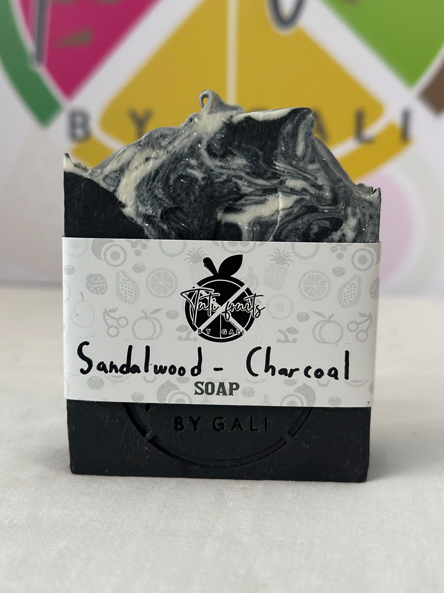 SANDALWOOD + ACTIVATED CHARCOAL SOAP BAR